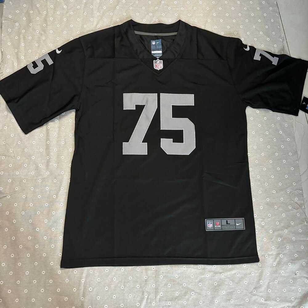 NFL Nike Howie Long Black Las Vegas Raiders 75# Jersey